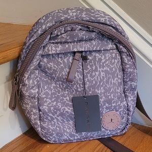 NEW Danskin Lavender & White Bag with Long Strap